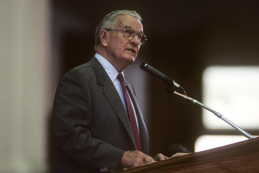 UT Austin Names Center For Former Gov Bill Clements The Texas Tribune